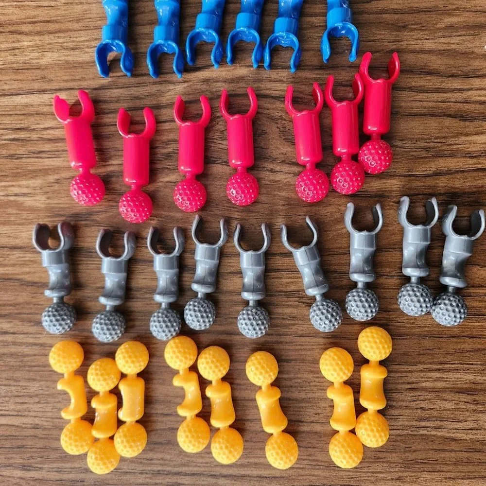 Infinitoy Zoob Building Blocks 34 Pieces Skeleton Sockets knex Swiveling joints